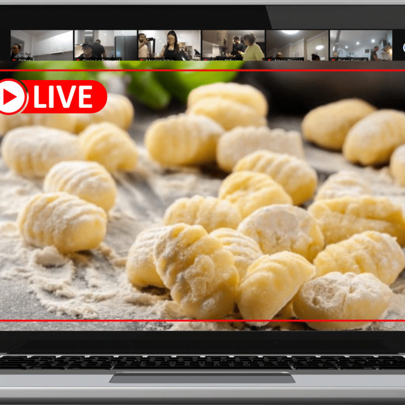 LIVE Stream Cooking Class | Gnocchi