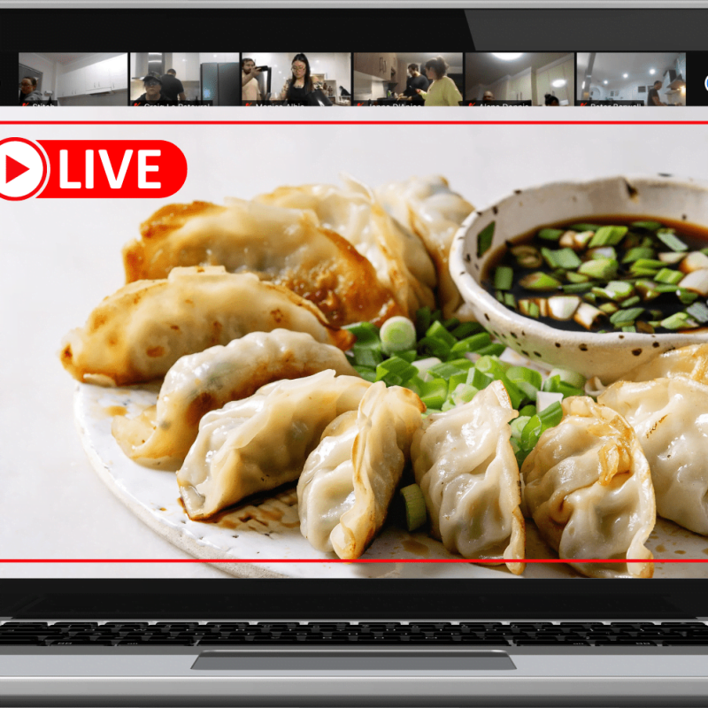 LIVE Stream Cooking Class | Gyoza Party