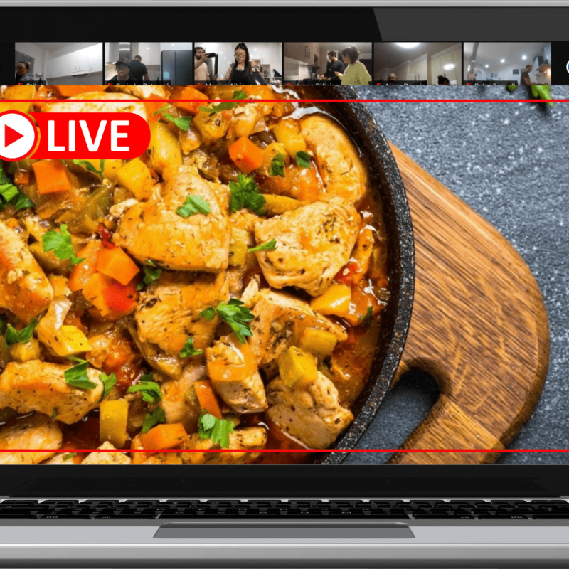 LIVE Stream Cooking Class | Moroccan Tagine