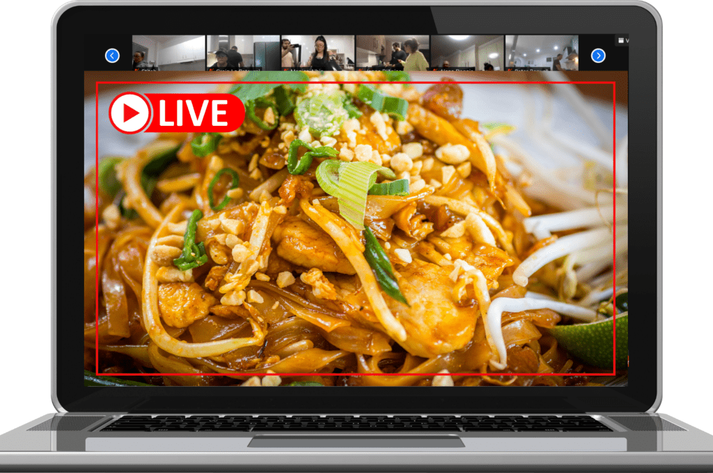LIVE Stream Cooking Class | Pad Thai