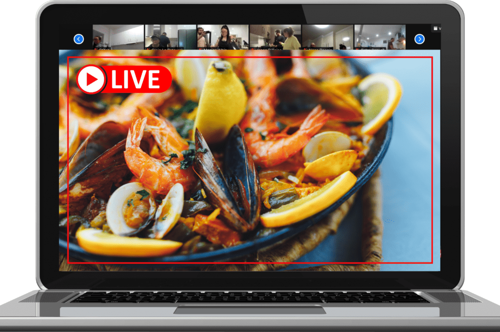 LIVE Stream Cooking Class | Paella Fiesta