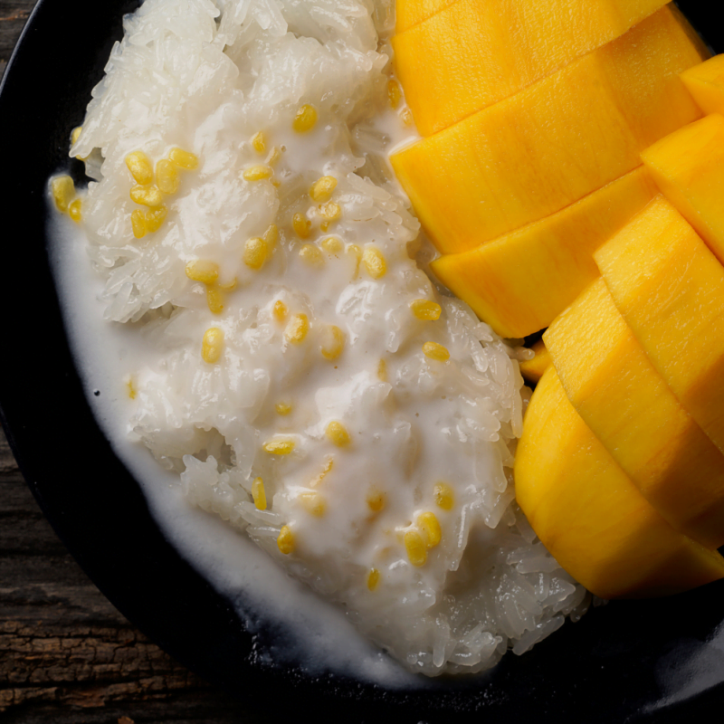 Cooking Thai Phuket Mango Sticky Rice