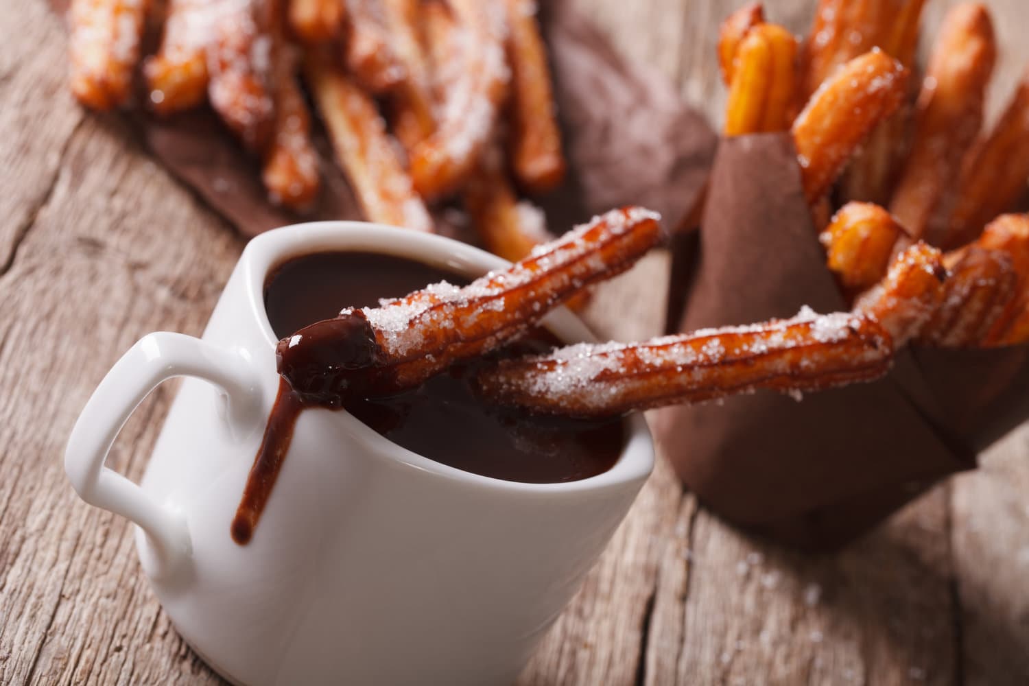 Churros and Chocolate sauce