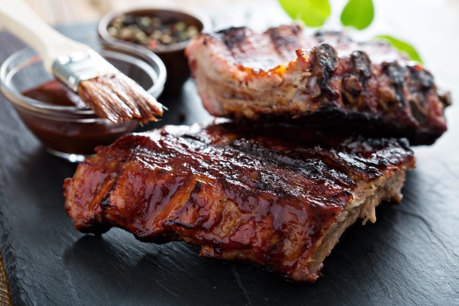 Sticky Smoky Pork Ribs