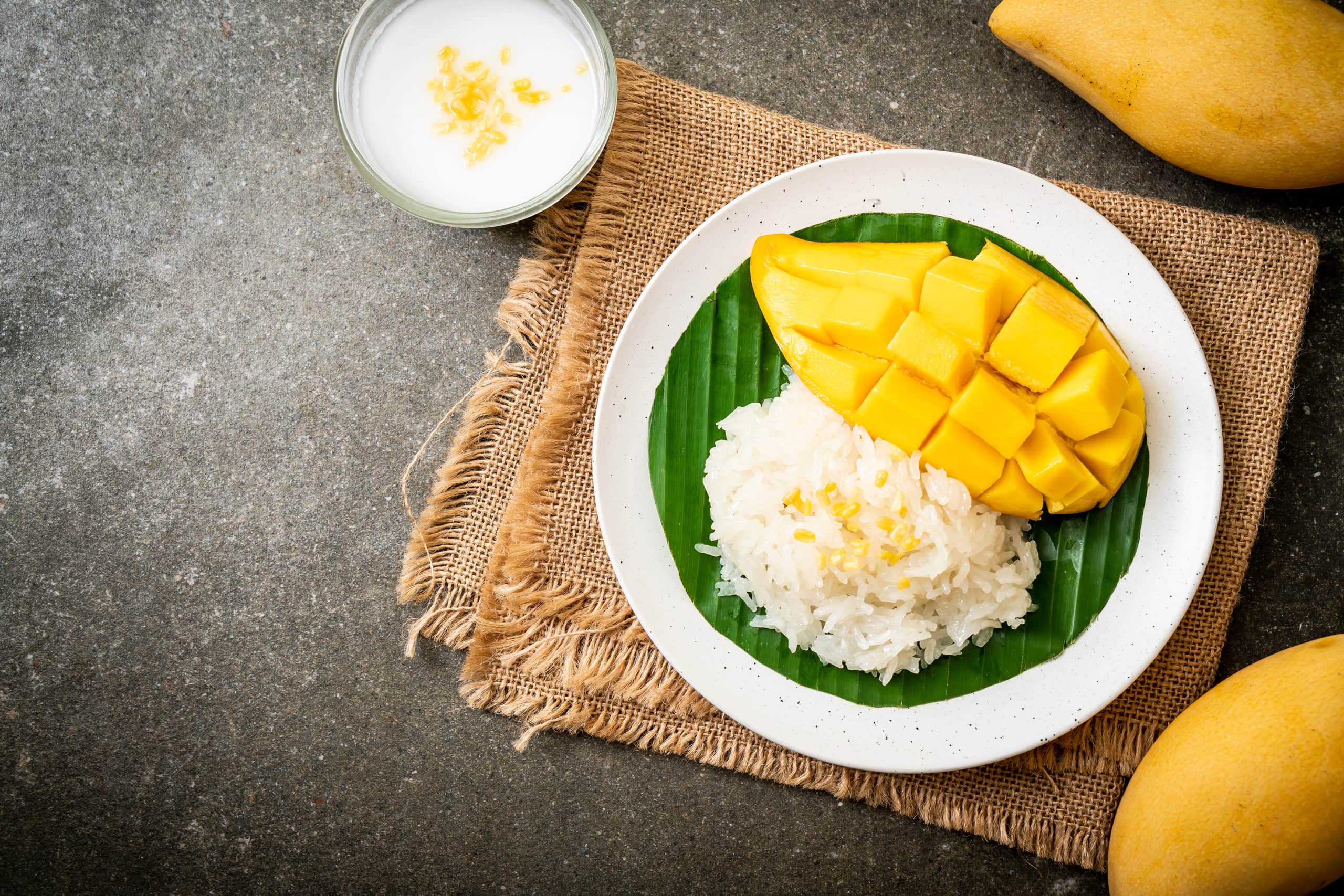 Mango and Smoked Sticky Rice