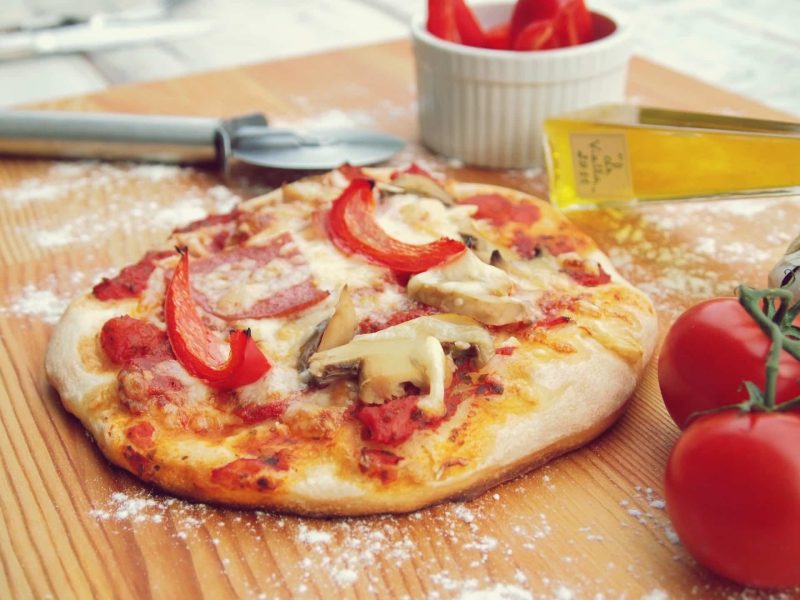 Junior Chefs Holiday Special Pizza making