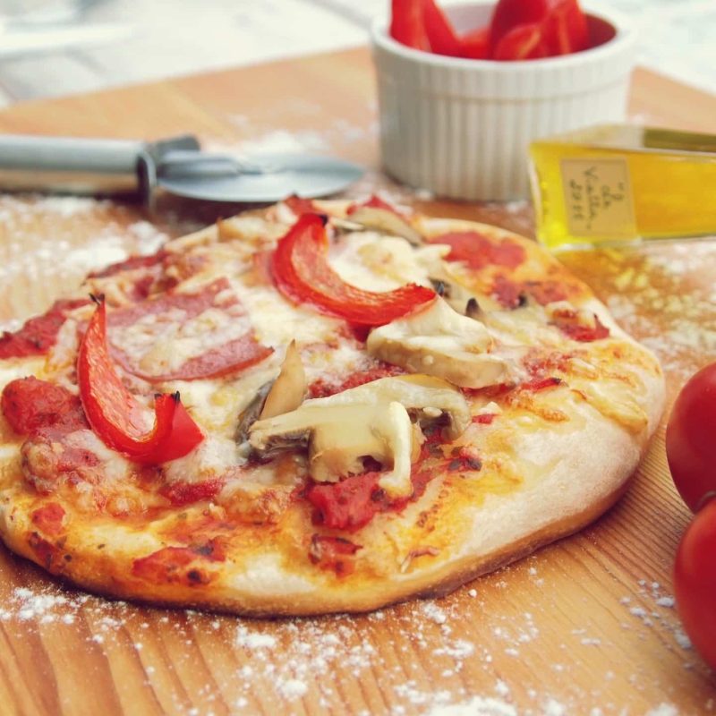 Junior Chefs Holiday Special Pizza making