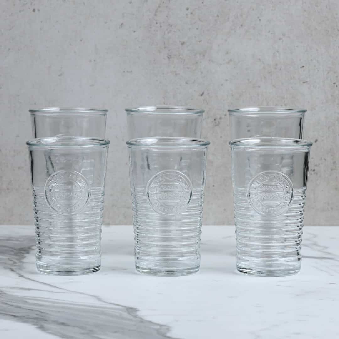Bormioli Rocco Officina 1825 Tumbler Clear - 300ml (Set 6 pce) - Image 2
