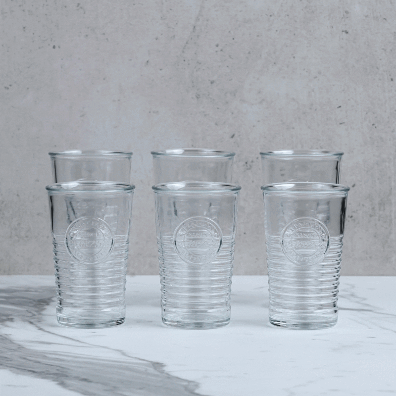 Bormioli Rocco Officina 1825 Tumbler Clear - 300ml (Set 6 pce)