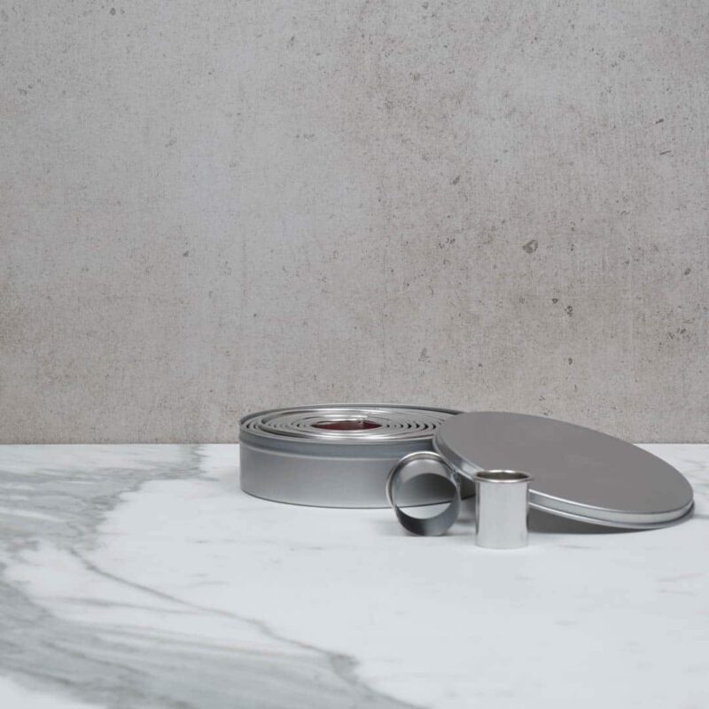 Chef Inox Cutter Set Round Original 14 Pieces Size:25-115 mm