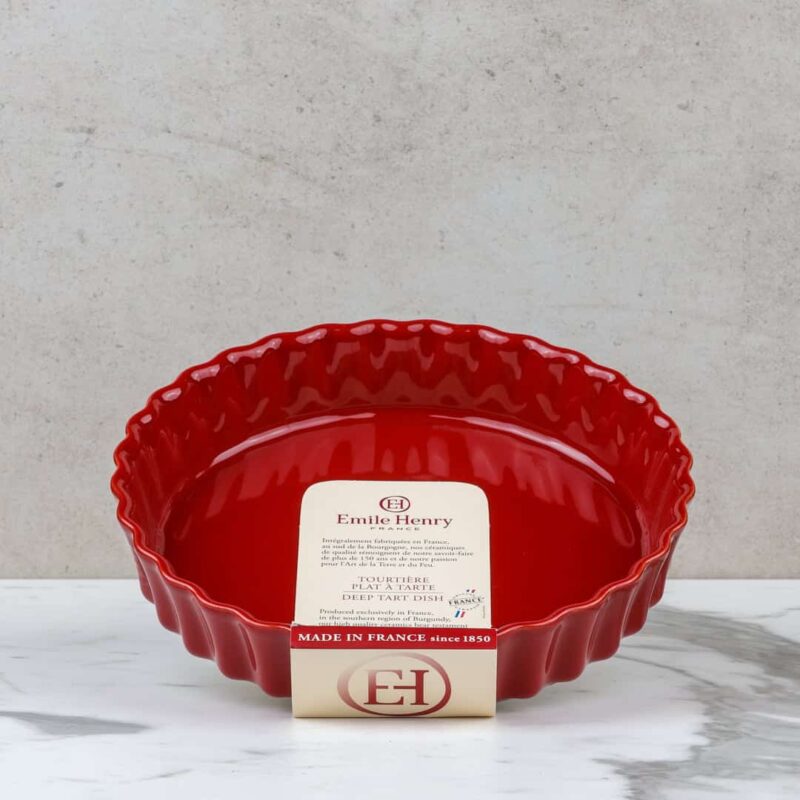 Emile Henry Deep Flan Dish - 24 cm