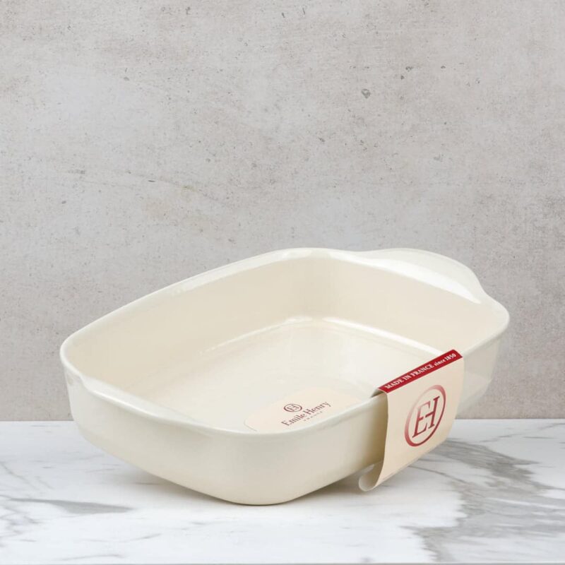 Emile Henry Rectangular Oven Dish - 36.5 cm Clay (Cream)