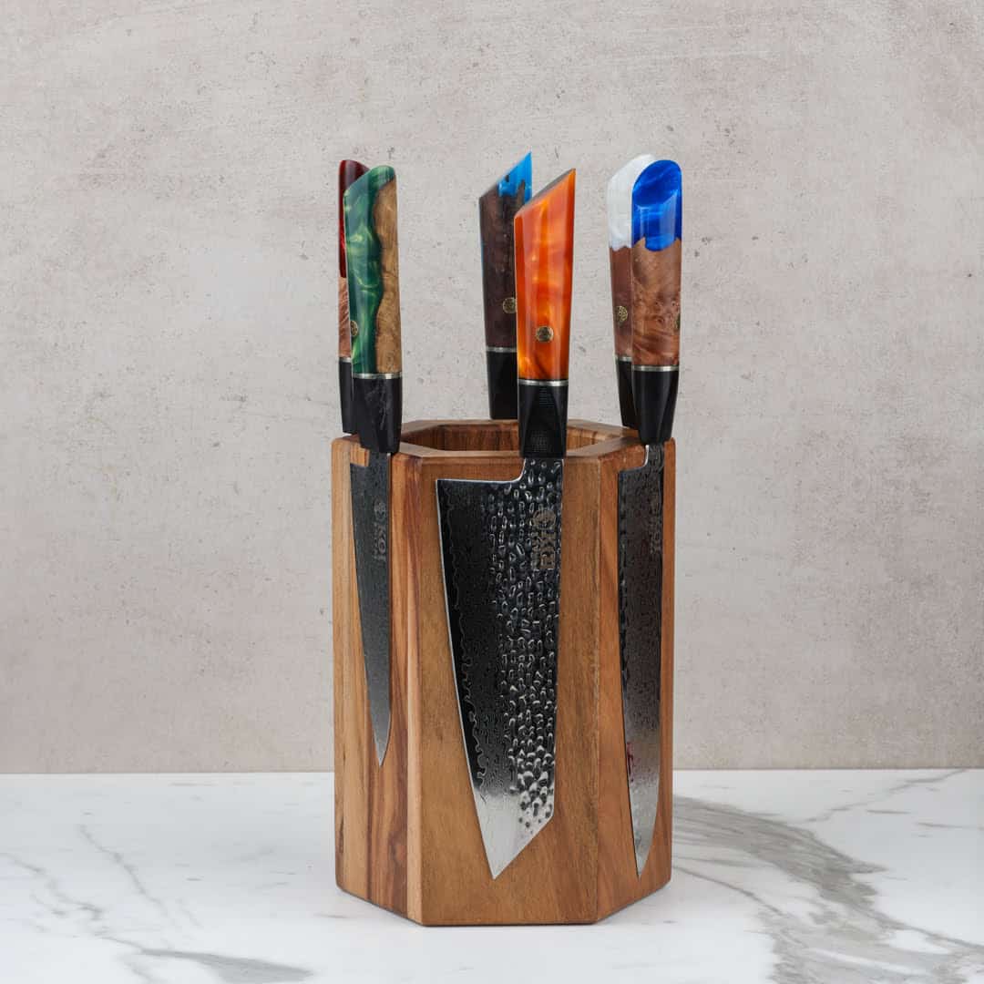 Furi Pro Magnetic Hexagonal Knife Block - Image 2