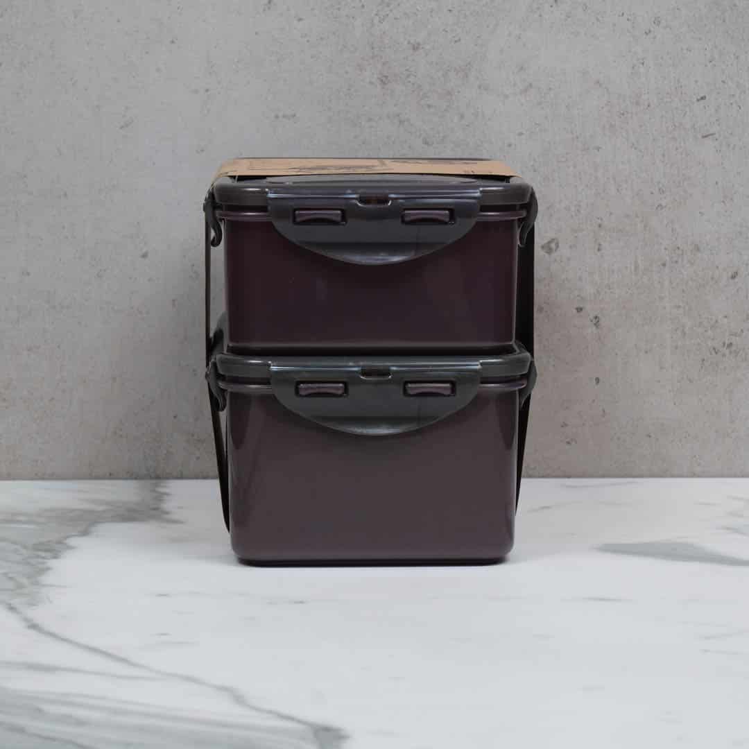 Lock & Lock Eco Rectangular Container - 2pc Set 1L &1.4L - Image 3