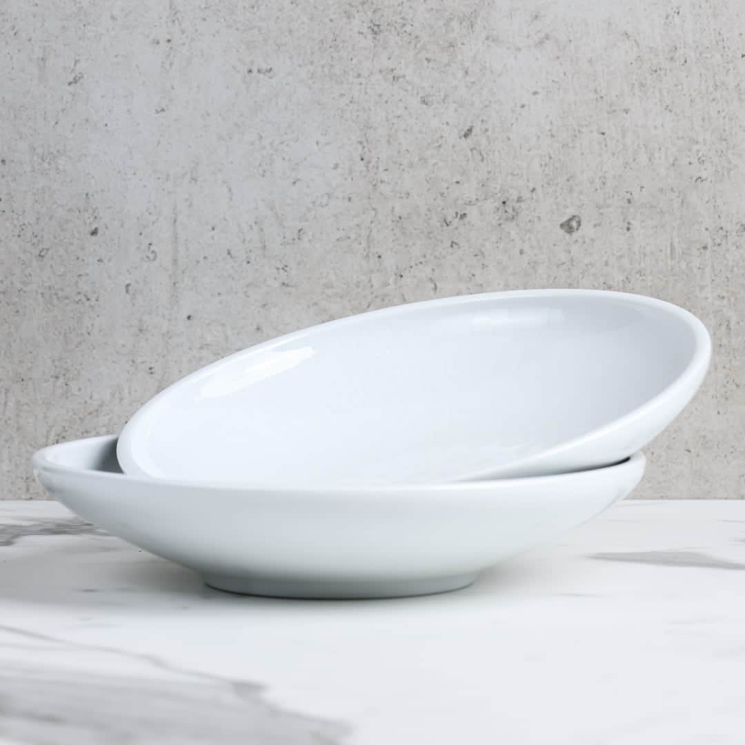 Schonwald Shiro Relief Design Round Coupe Flat Plate Deep 21 cm (Set 6 pce)