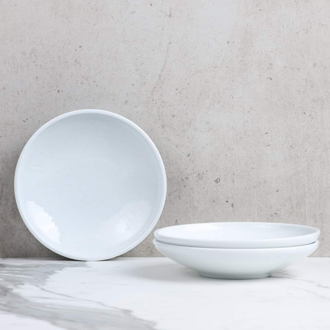 Schonwald Shiro Relief Design Round Coupe Flat Plate Deep 21 cm (Set 6 pce) - Image 2