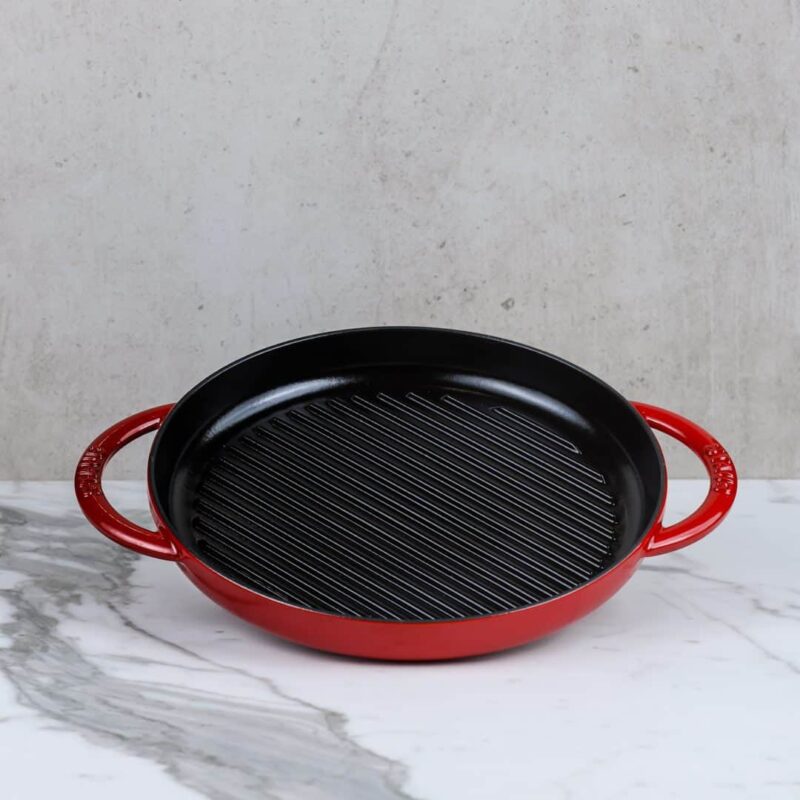 Staub Pure Round Grill - 26 cm Cherry