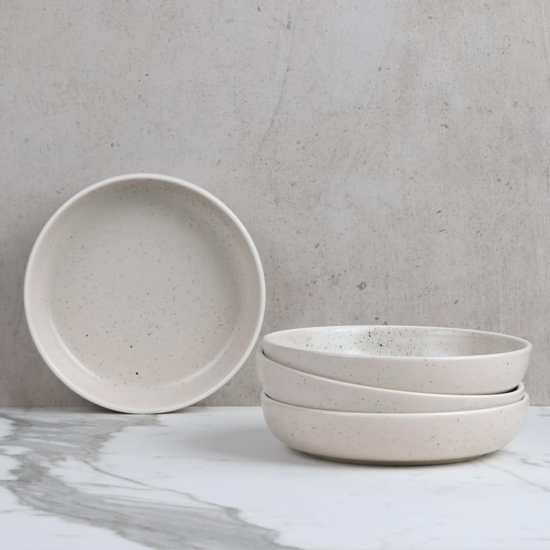 Tablekraft Urban Round Bowl - 210x45 mm Flared Sand (Set 6 pce)